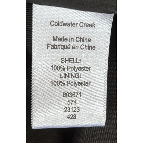 Coldwater Creek Nordic Sherpa Jacket Cozy Fleece Warm Size 2X Outerwear - Picture 9 of 12